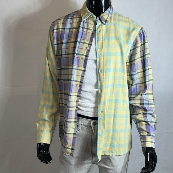 Mens Zara flannel button up - Picture 2 of 10